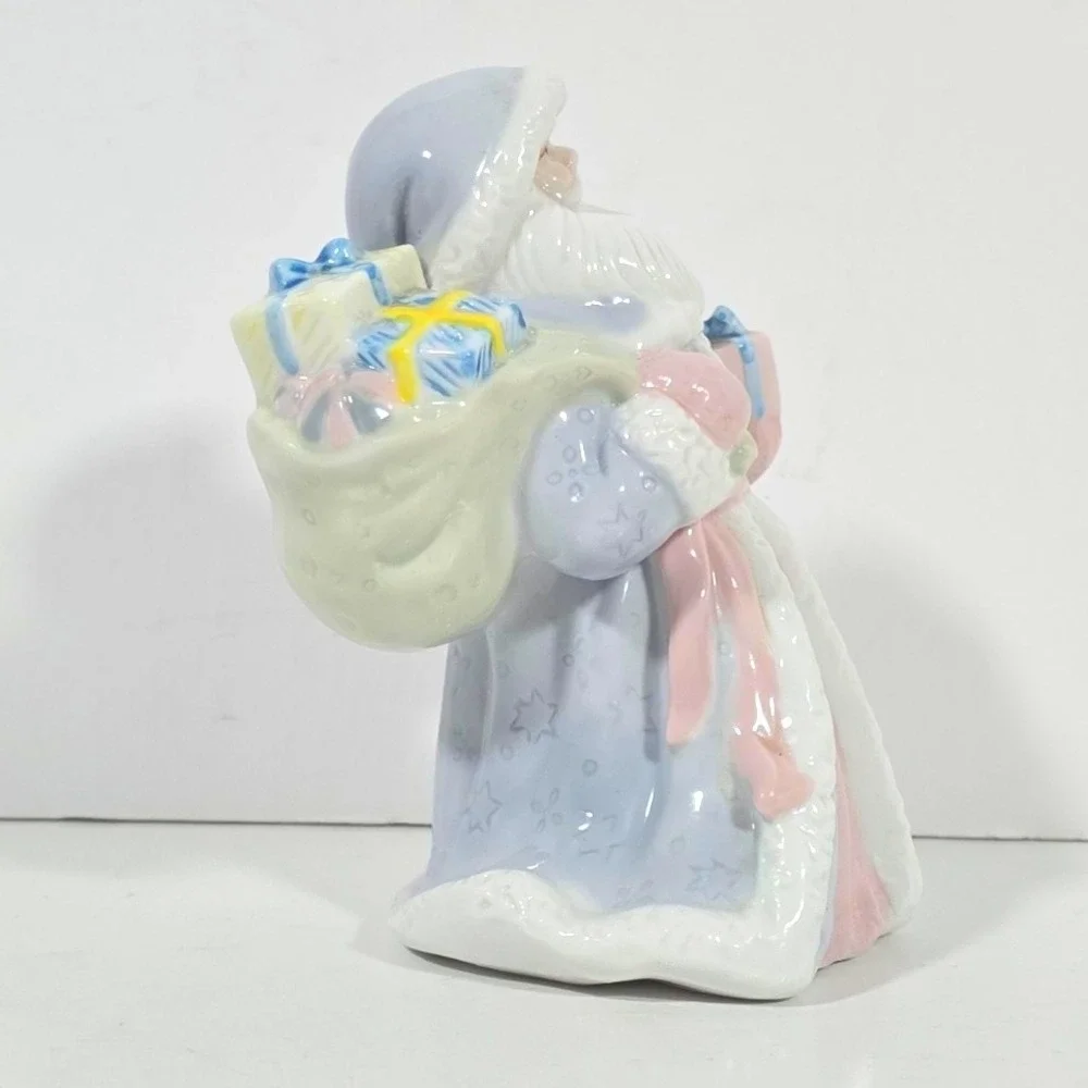 Dan Dee Santa Claus Ceramic Figurine Christmas Decor Pastel Victorian Kmart - Picture 5 of 7
